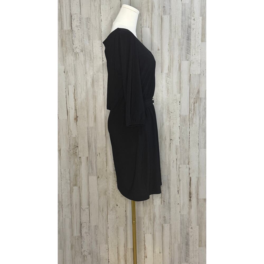 White House Black Market Women's Black Long Sleeve Dress Size Small - Picture 7 of 7